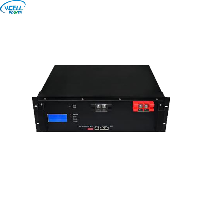 48V 51.2V 100Ah 5Kwh แบตเตอรี่ LiFePO4 แบบชาร์จได้